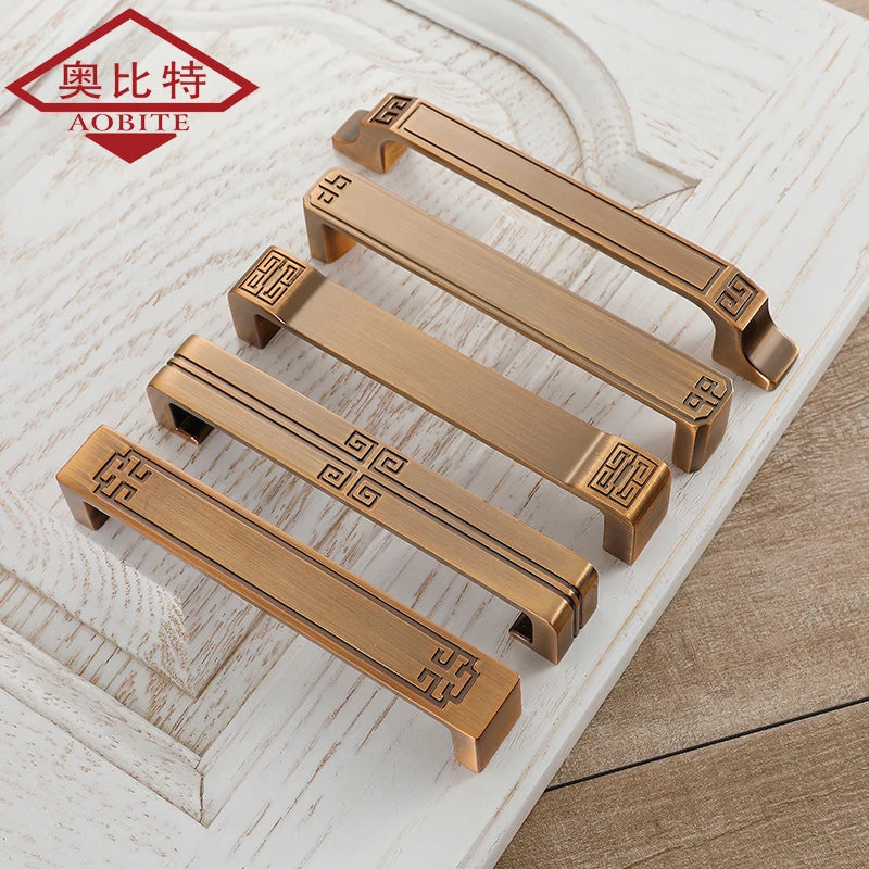 Vintage Cabinet Handles vintage cabinet handles bronze on white cabinet door