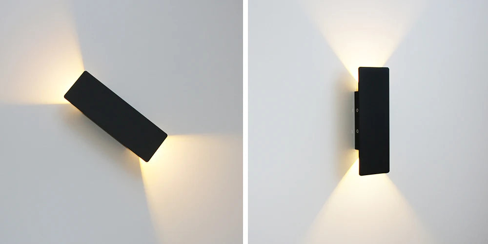 Modern Simple 6W LED Indoor Wall Lamp Bedroom Living Room Home Lighting Aisle Corridor Decoration Aluminum Wall Light AC85-265V