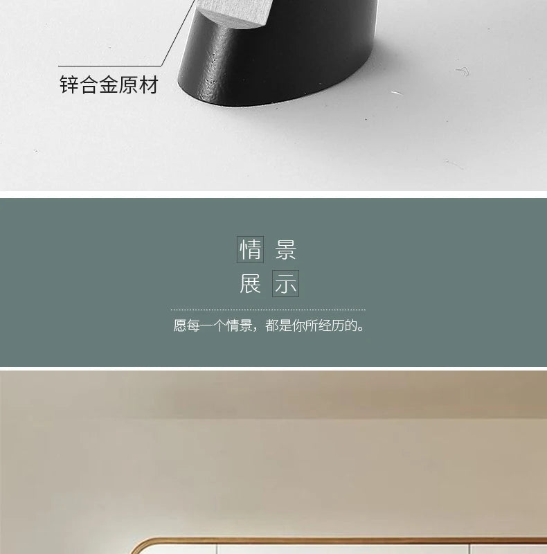 WV Luxury Kitchen Cabinet Storage Handles Dressers Closet Cupboard Drawer Knobs Cabinet Door Handles Wardrobe Furniture Hardware