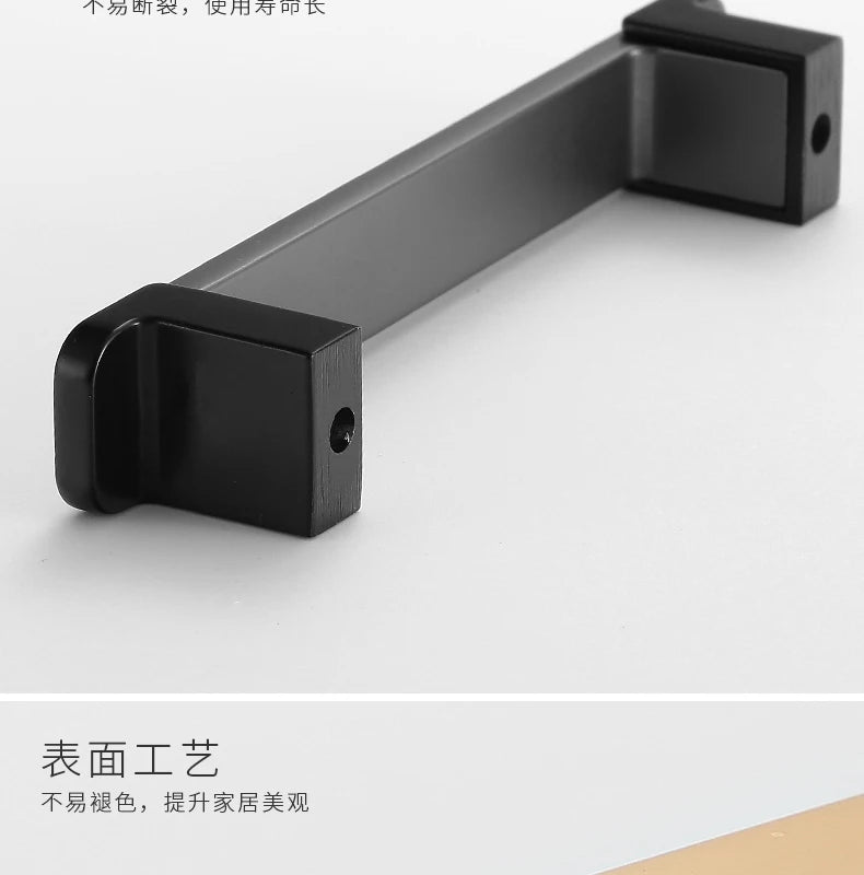 WV Luxury Kitchen Cabinet Storage Handles Dressers Closet Cupboard Drawer Knobs Cabinet Door Handles Wardrobe Furniture Hardware