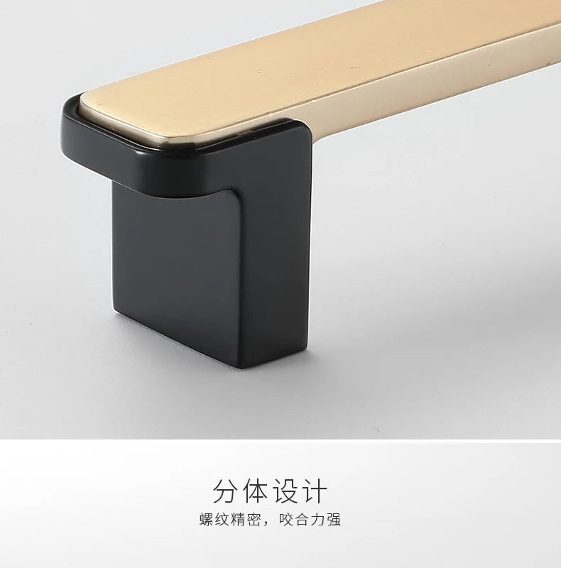 WV Luxury Kitchen Cabinet Storage Handles Dressers Closet Cupboard Drawer Knobs Cabinet Door Handles Wardrobe Furniture Hardware