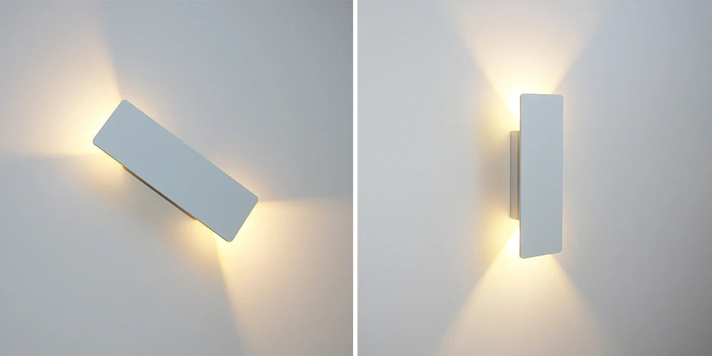 Modern Simple 6W LED Indoor Wall Lamp Bedroom Living Room Home Lighting Aisle Corridor Decoration Aluminum Wall Light AC85-265V