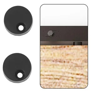 WOLFBIRD Heavy Duty Barn Sliding Door Hardware Kit Suitable for Single Wooden Door 4FT-10FT Slides Rail System + Floor Guide