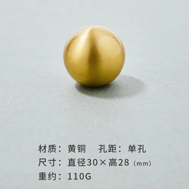 Brass Furniture Handles Modern Wardrobe Dresser Cupboard Cabinet Drawer Knobs Kitchen Cabinet Handles Refrigerator Door Pulls
