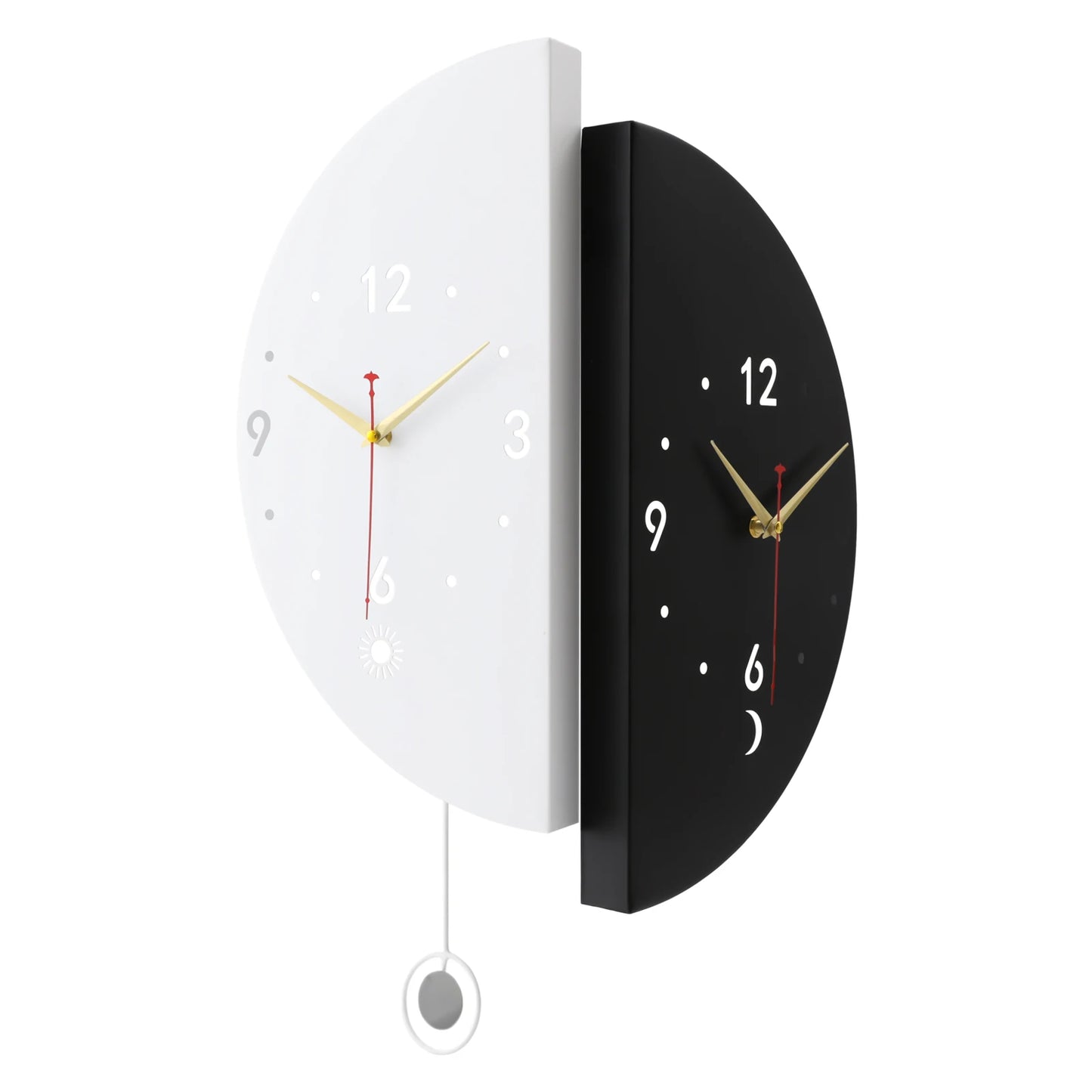 Wall Clock Decoration, Double-sided Corner Wall Clock, Modern Wall Clock,Wall mounted clock,bookstores, flower shops,living room