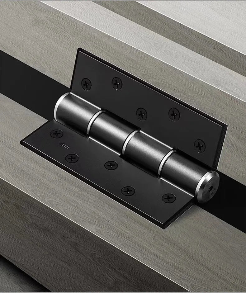 Single-Side Invisible Sizzle Lock Single-Side Lock For Interior Bedroom Background Door Secret Lock Hidden Black Door Handle