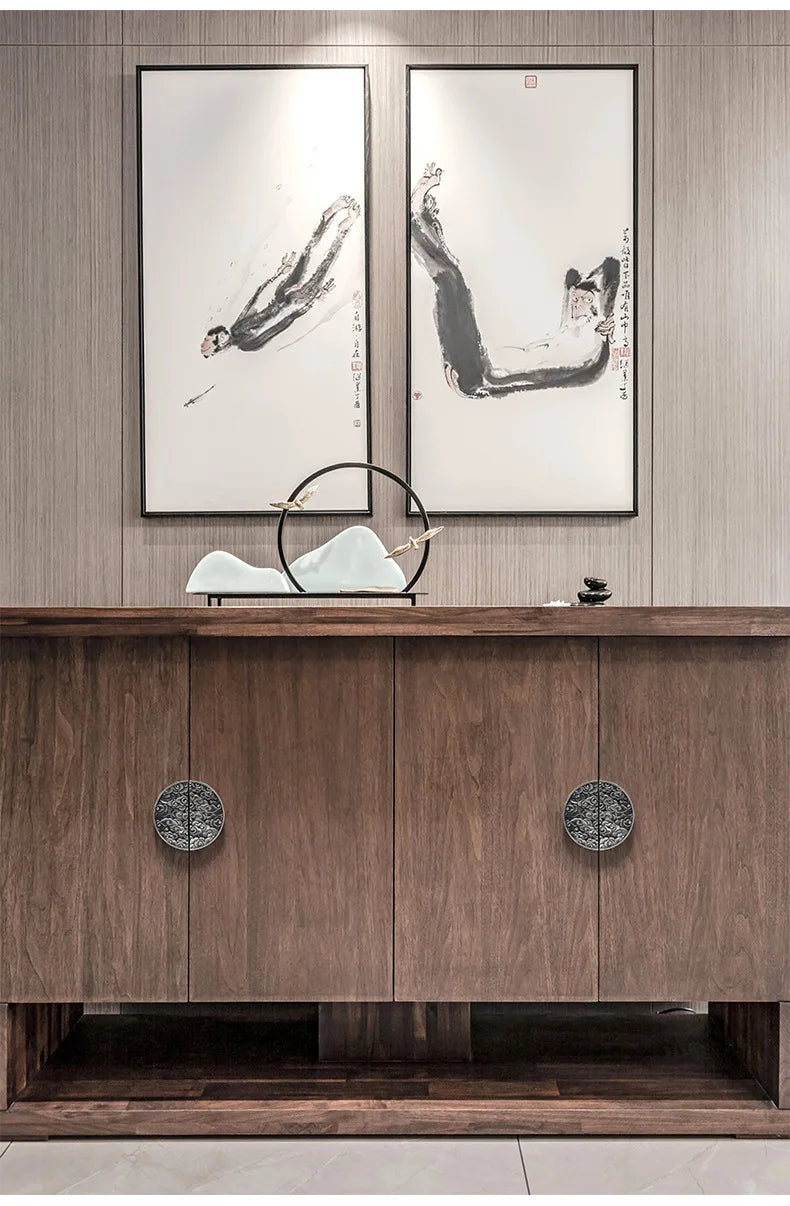Handles for Furniture Retro Half Circle Cabinet Door Handles Wardrobe Drawer Pulls Decoration Hardware Kitchen Cabinet Handles