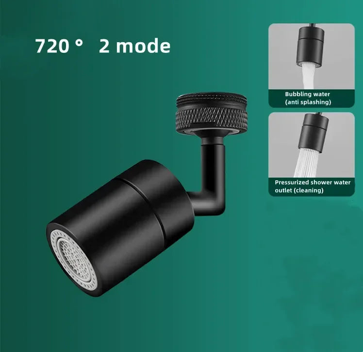 720°Rotation Faucet extender Universal Splash-proof Saving Faucet Sprayer Head Bathroom kitchen Extender Adapter
