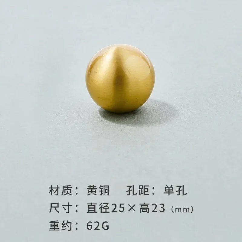 Brass Furniture Handles Modern Wardrobe Dresser Cupboard Cabinet Drawer Knobs Kitchen Cabinet Handles Refrigerator Door Pulls