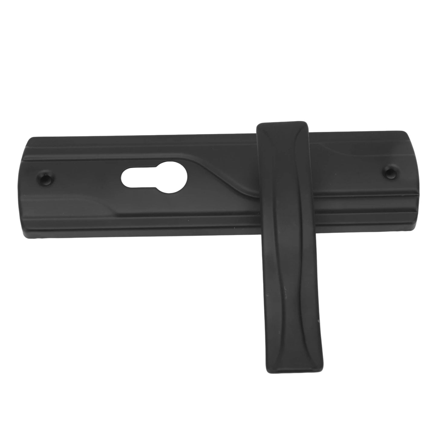 Door Handle Lock Manganese Steel Silent Bearing Universal Door Lever Lock Set with Keys for Home Bedroom Black Keyed Entry Lock