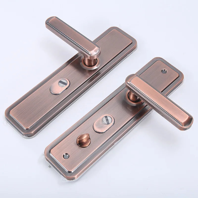68 mm Double‑Side Anti‑Theft Door Lever – Dual‑Spring, Anti‑Pry, Universal Fit Handle