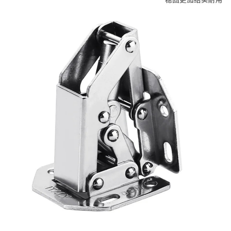 2/10pcs 90 Degree Steel Cabinet Hinges No-Drilling HoleHydraulic Buffer Hinge for Home Kitchen Furniture Hardware
