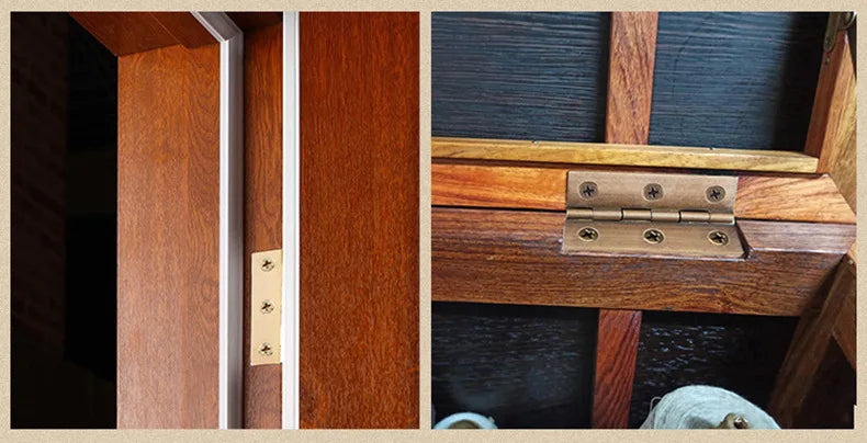 10 Pcs/Bag Brushed & Sealed Brass Hinges Jewelry Box Door Kitchen Cabinet Door Copper Hinges Small Box Exquisite Hinges