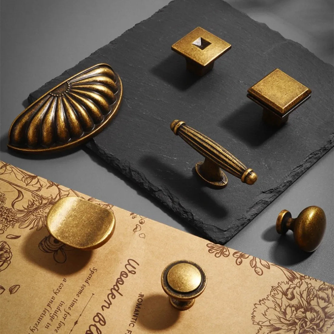 Nordic Style Furniture Handles Vintage Handles for Cabinets and Drawers Various Styles Kitchen Drawer Handles Shoe Cabinets