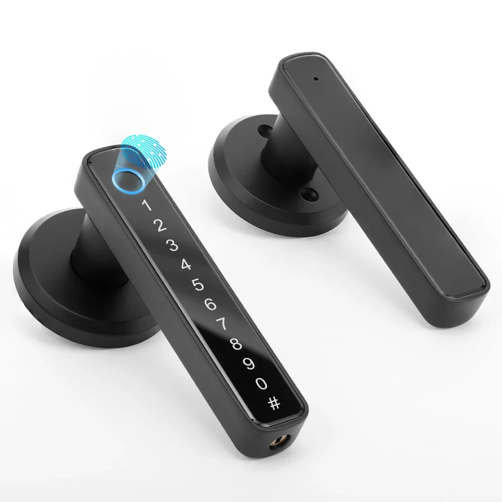 Aoresac Fingerprint Door Lock/Smart Door knob/Biometric Door Lock passcode keypad keyless/APP Remote Control/Entry Door Handlel