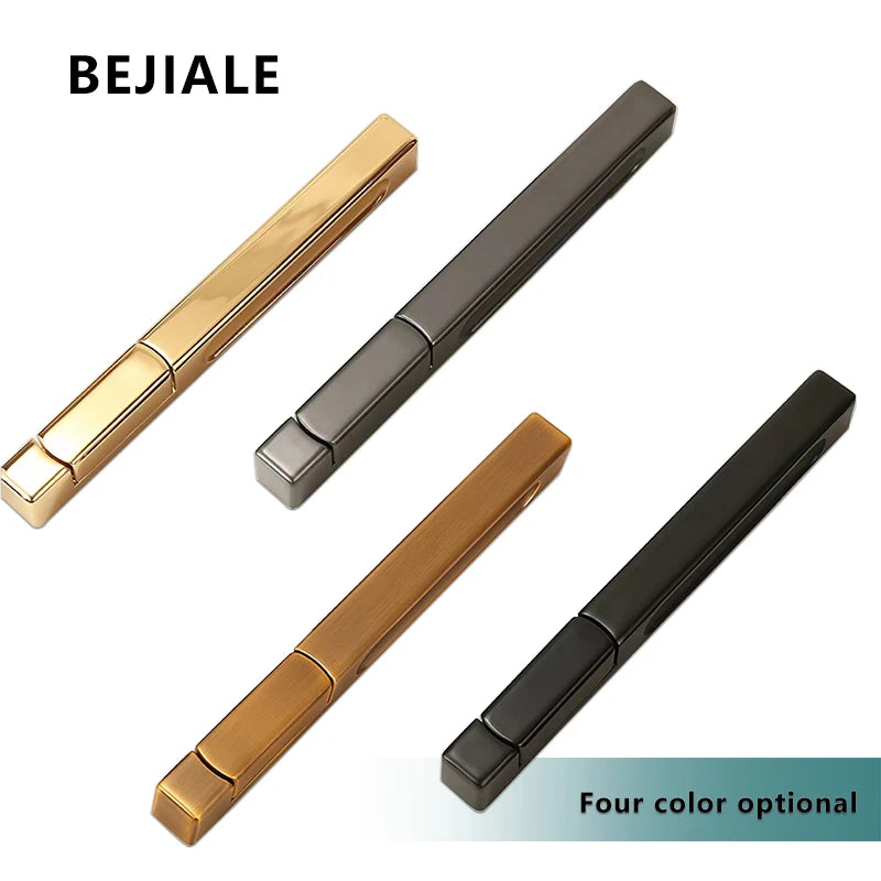 Single-Side Invisible Sizzle Lock Single-Side Lock For Interior Bedroom Background Door Secret Lock Hidden Black Door Handle