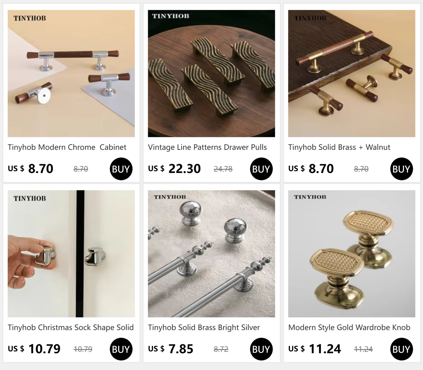 Vintage Bronze Solid Brass Handles for Bedroom Kitchen Cupboard Cabinets Door Knob Wardrobes Furniture Hardware 224mm