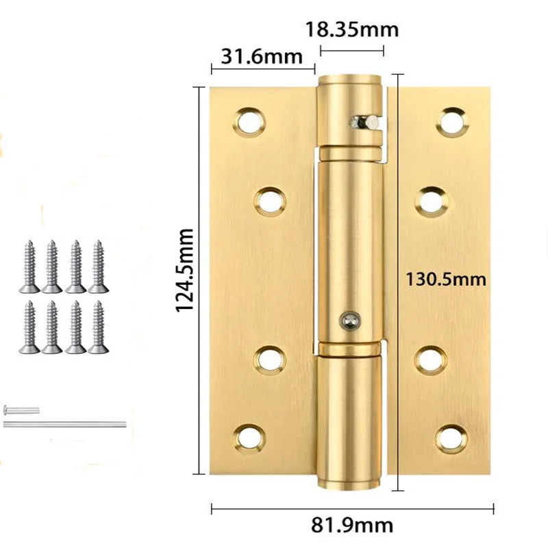 Stainless Steel Door Hinges Connector Furniture Drawer Cabinet Fitting Hinge Wooden Box Doors Flat Hinge Hardware Accessories