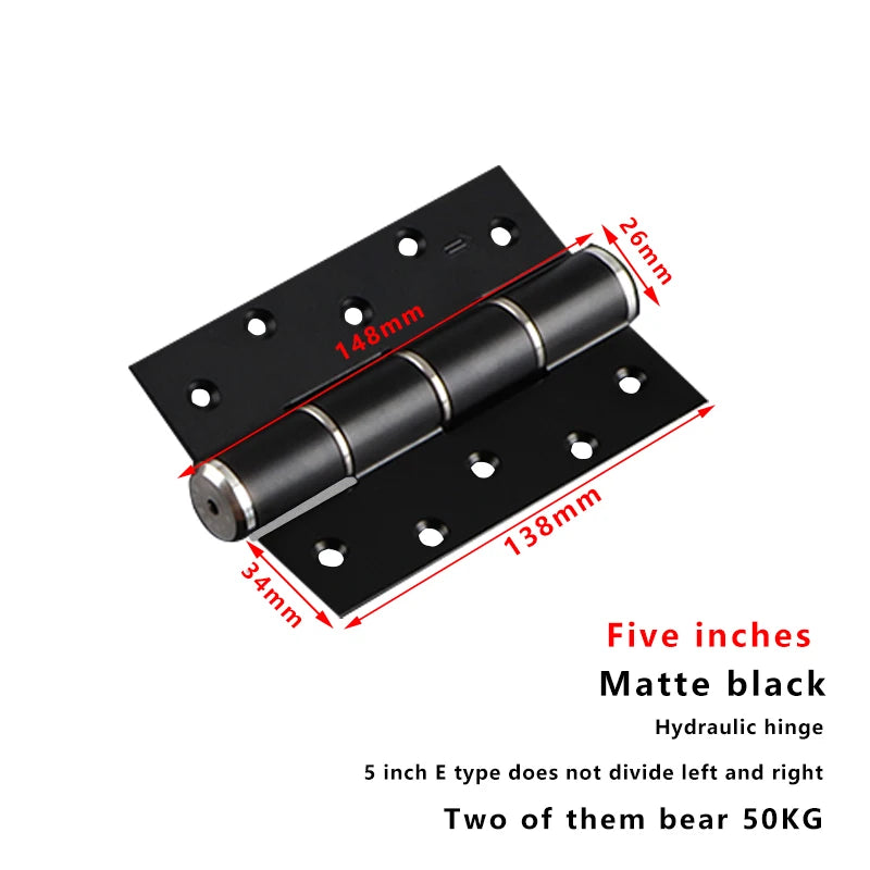 Single-Side Invisible Sizzle Lock Single-Side Lock For Interior Bedroom Background Door Secret Lock Hidden Black Door Handle