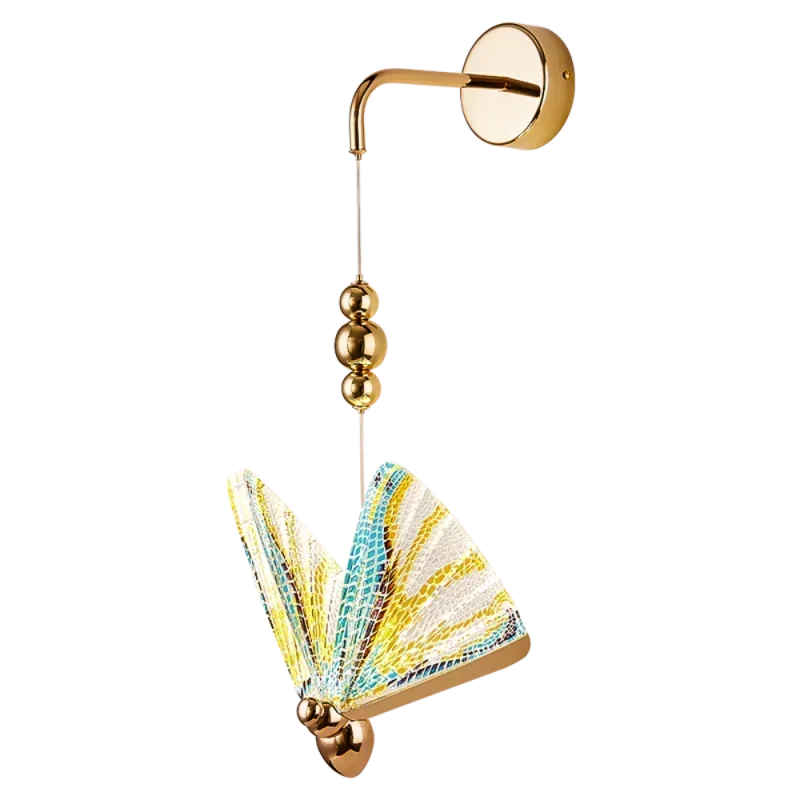 TEMAR Nordic Creative Butterfly Wall Lights Sconces Modern LED Lamps Fixtures Decorative for Home