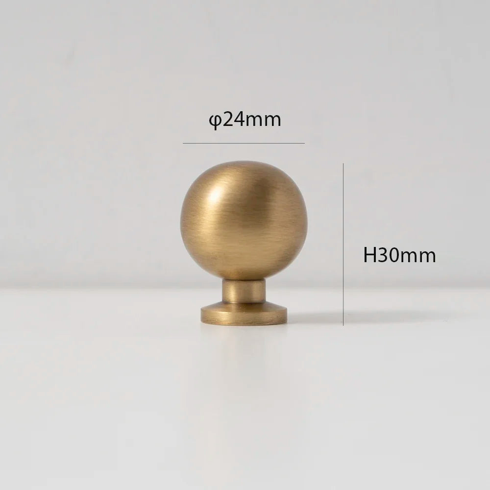 Vintage Bronze Solid Brass Handles for Bedroom Kitchen Cupboard Cabinets Door Knob Wardrobes Furniture Hardware 224mm
