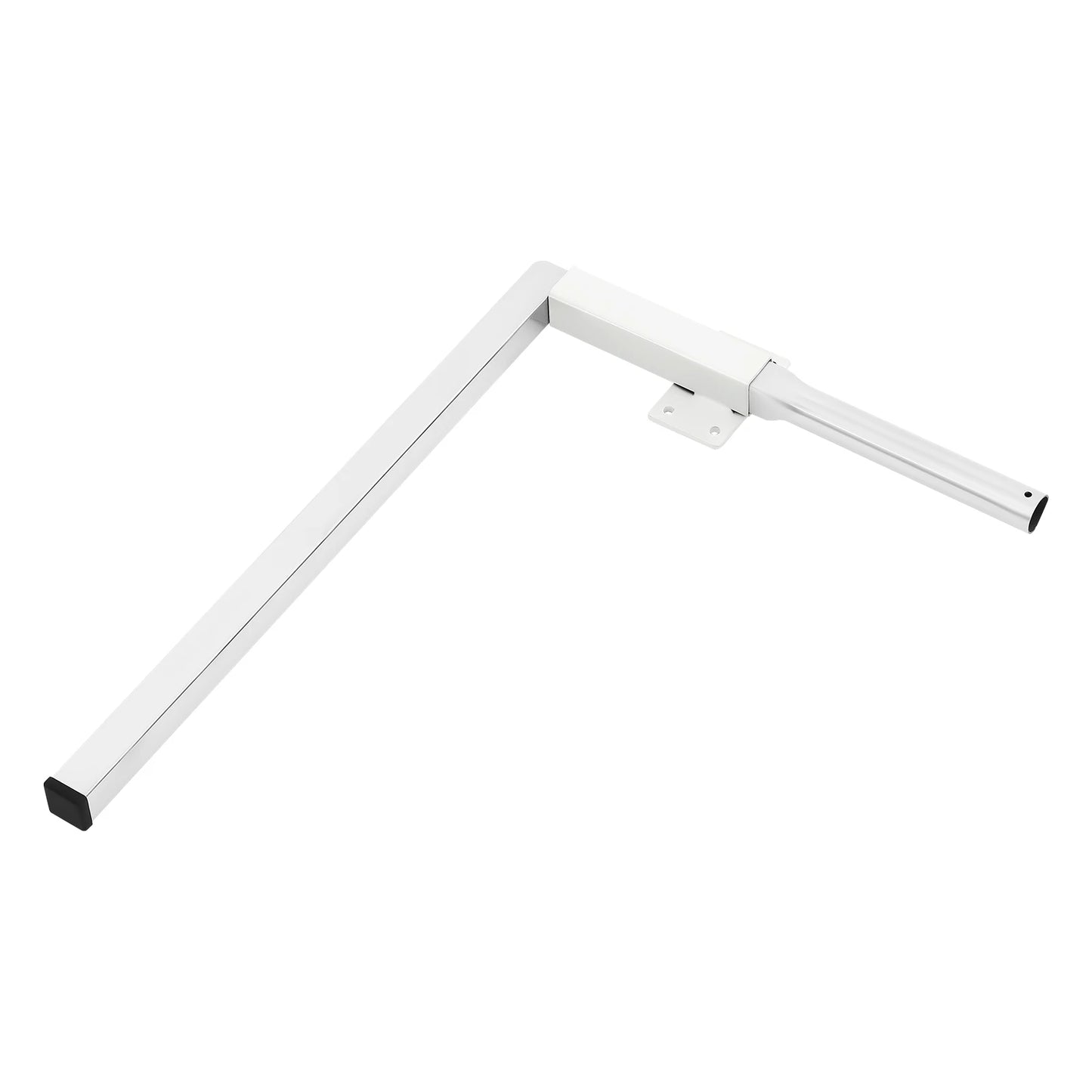 27*34.5cm Silver+ White Wall Bed Hinge Kit, 198kg Load-bearing Metal Bed Hinge Kit Suitable for Medium-sized Wall Beds