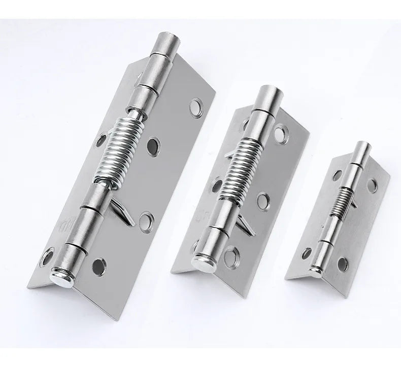 Door Hinges Cross Hinge Automatic Rebound Cabinet Cupboard Window Cabinet Jewelry Box with Spring Furniture Repair Hardware