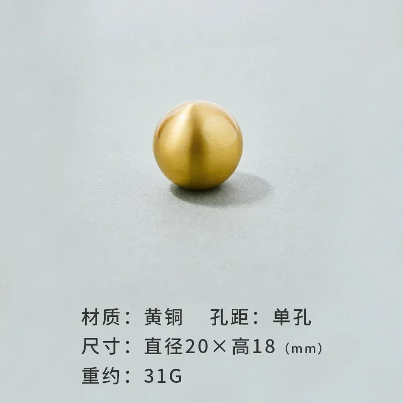 Brass Furniture Handles Modern Wardrobe Dresser Cupboard Cabinet Drawer Knobs Kitchen Cabinet Handles Refrigerator Door Pulls