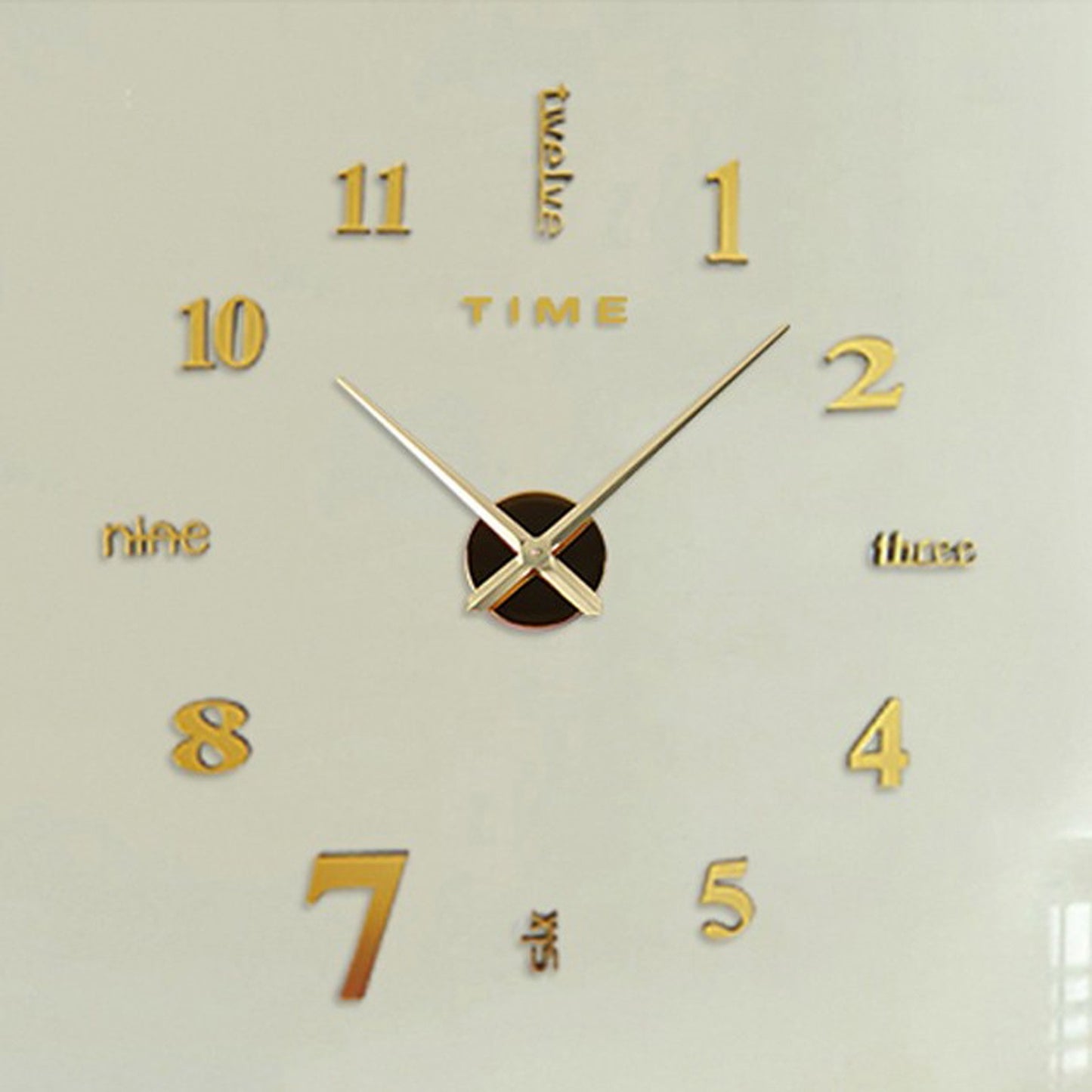3D Wall Clock Mirror Wall Stickers Creative DIY Wall Clocks Modern Design Mute Quartz Needle Watch reloj de pared Home Decor HOT