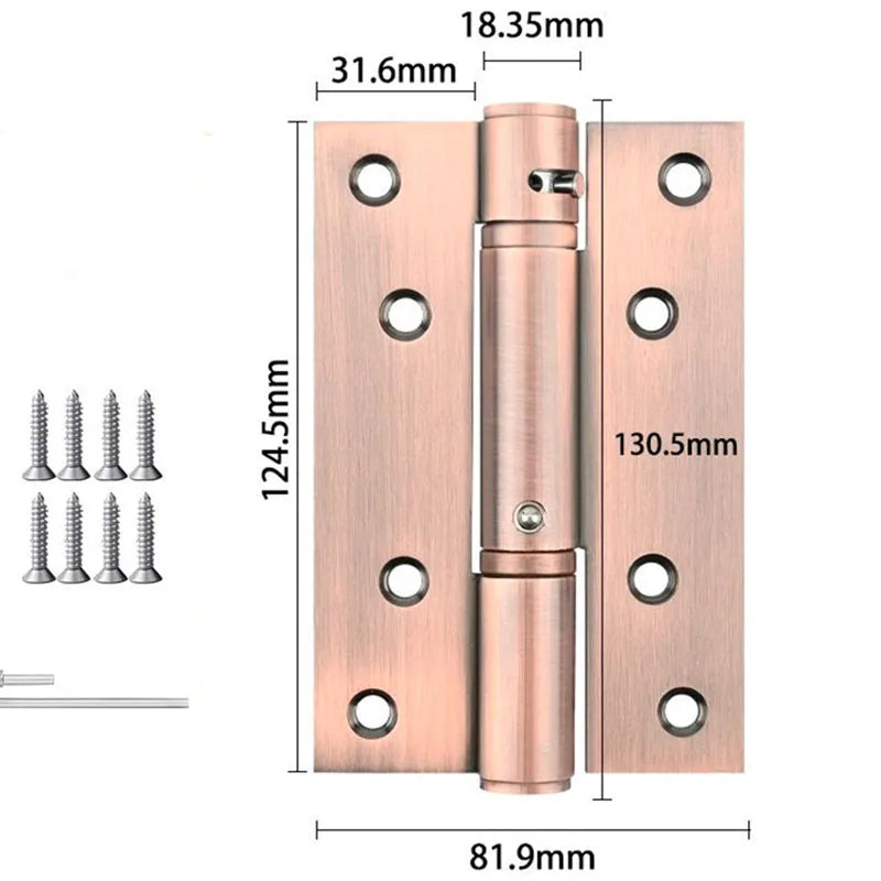 Stainless Steel Door Hinges Connector Furniture Drawer Cabinet Fitting Hinge Wooden Box Doors Flat Hinge Hardware Accessories