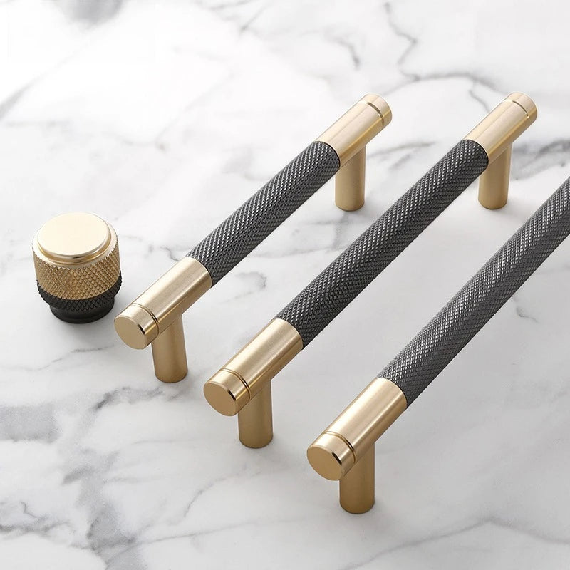 New Aluminum Alloy Cabinet Door Handles, Modern Minimalist Kitchen Cabinet and Wine Cabinet Drawer Handles, Furniture Hardware