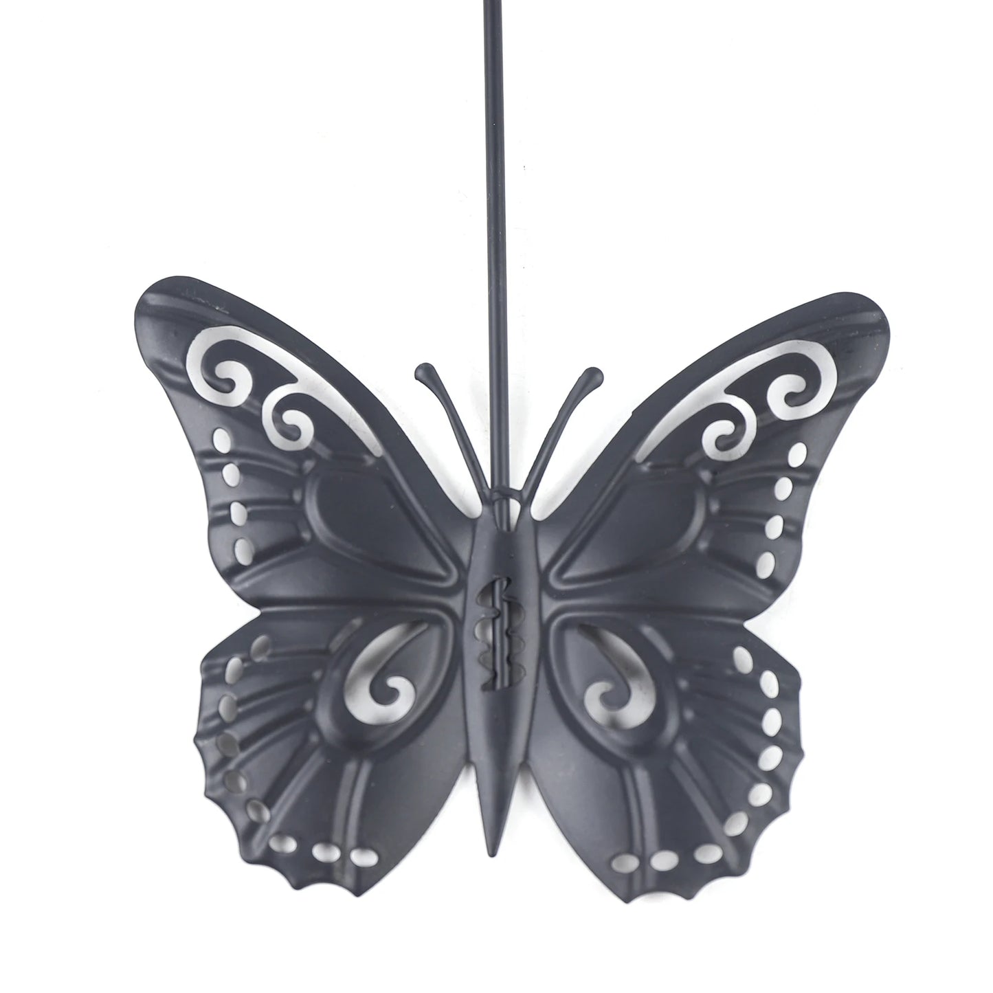 20inch Large Round Butterfly Wall-mounted Clock Creative Iron Craft Modern Metal Quartz Clock Home Living Room Decor