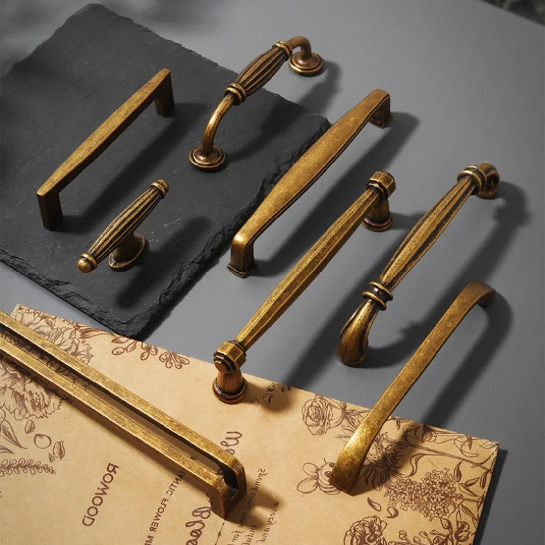 Nordic Style Furniture Handles Vintage Handles for Cabinets and Drawers Various Styles Kitchen Drawer Handles Shoe Cabinets