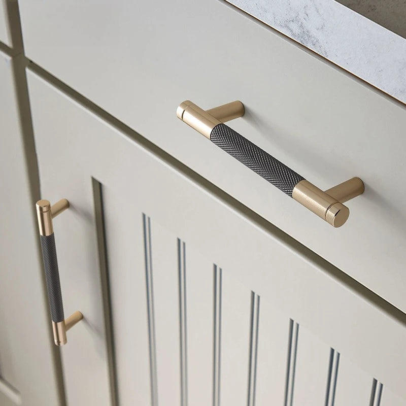 New Aluminum Alloy Cabinet Door Handles, Modern Minimalist Kitchen Cabinet and Wine Cabinet Drawer Handles, Furniture Hardware