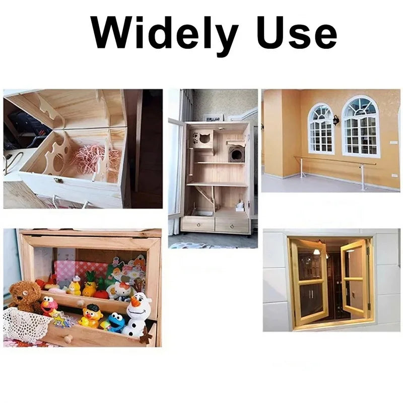 1-4 Inch Furniture Cabinet Door Hinges Stainless Steel Drawer Fitting Hinge Hardware Box Accessories 2in 3in 1.5in 2.5in 3.5in
