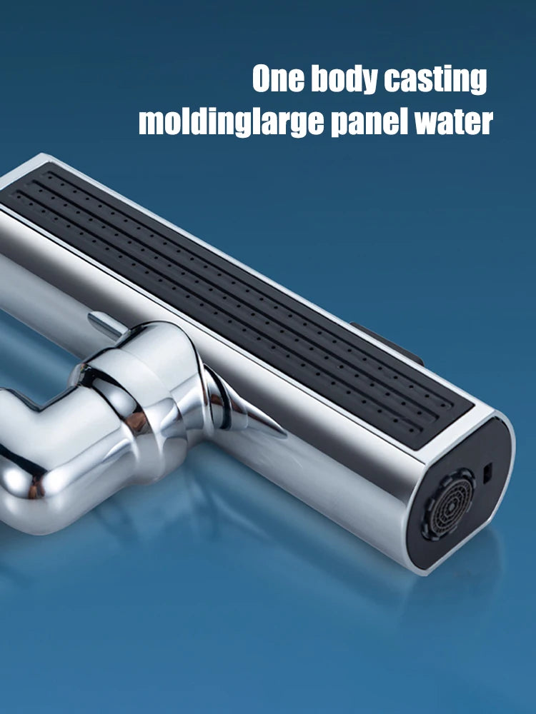 Feiyu Three Level Waterfall Universal Faucet Extension Device Vegetable Washing Splash Proof Device Rotatable Universal Jointbox