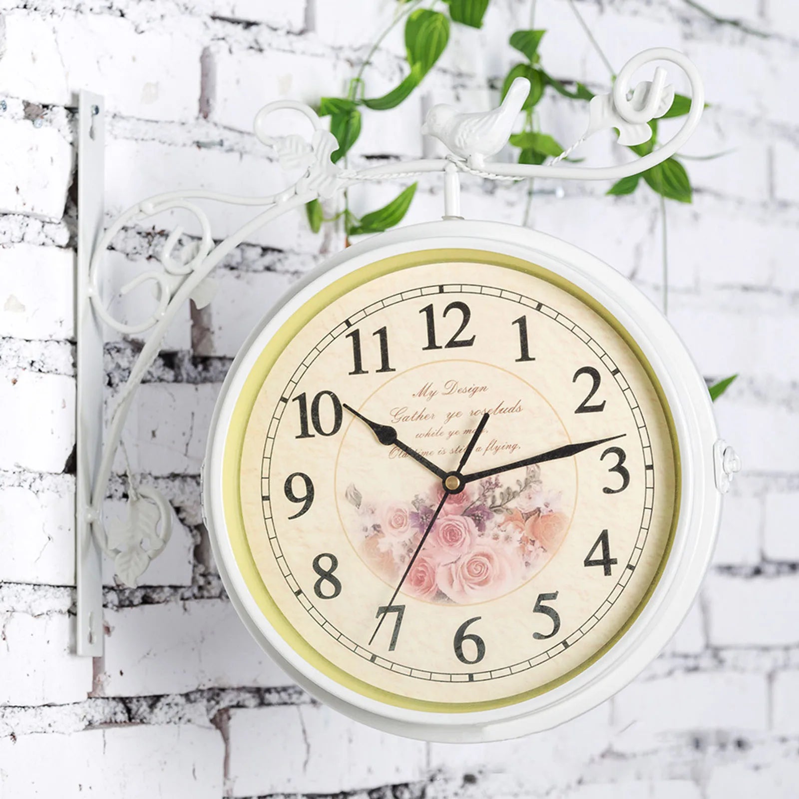 Buy Double Sided Silent Wall Clock | Save 20% Today