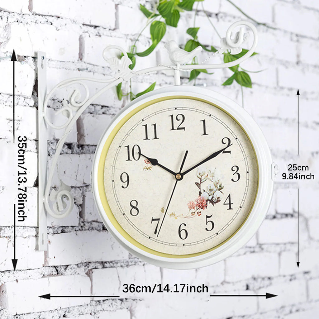 Buy Double Sided Silent Wall Clock | Save 20% Today