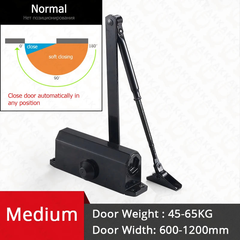 Buy Premium Hydraulic Door Closer for 25-80KG Doors | Save 20%