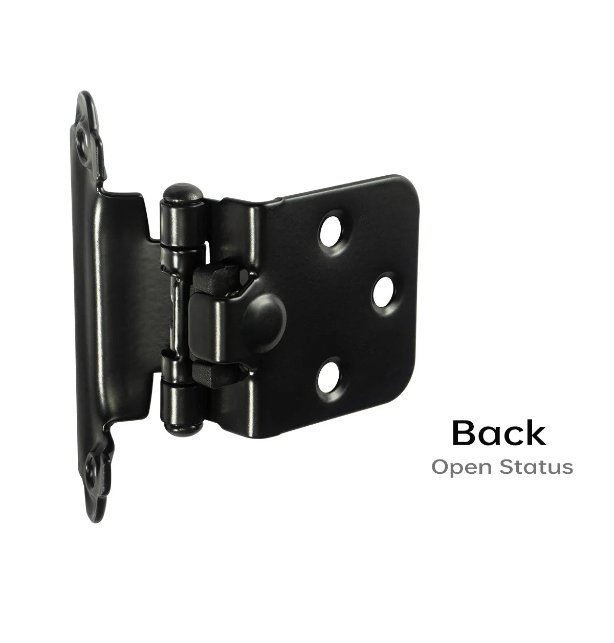 Decorative Metal Self Closing Cabinet Hinges for Wood Kitchen Furniture 1/2" Overlay Face Frame Cupboard Door Spring Hinge