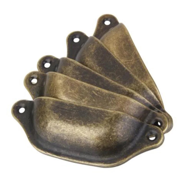 10Pcs Retro Antique Iron Industrial Chic Cupboard Handles Drawer Pull Cabinet Cupboard Knobs Furniture Hardware Handle