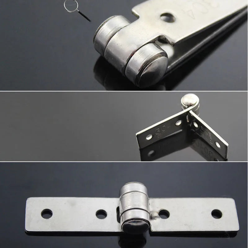 2pcs Stainless Steel Nothing Frame Hinge Fold Nothing Frame Balcony Window Hinge Nothing Frame Doors And Parts Resist Crack