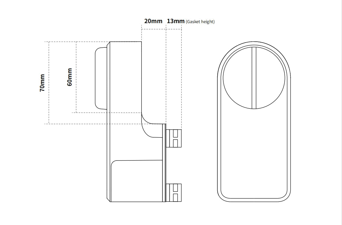 Buy Smart Electronic Door Lock: RAYKUBE A1 Ultra | Secure & Easy Install
