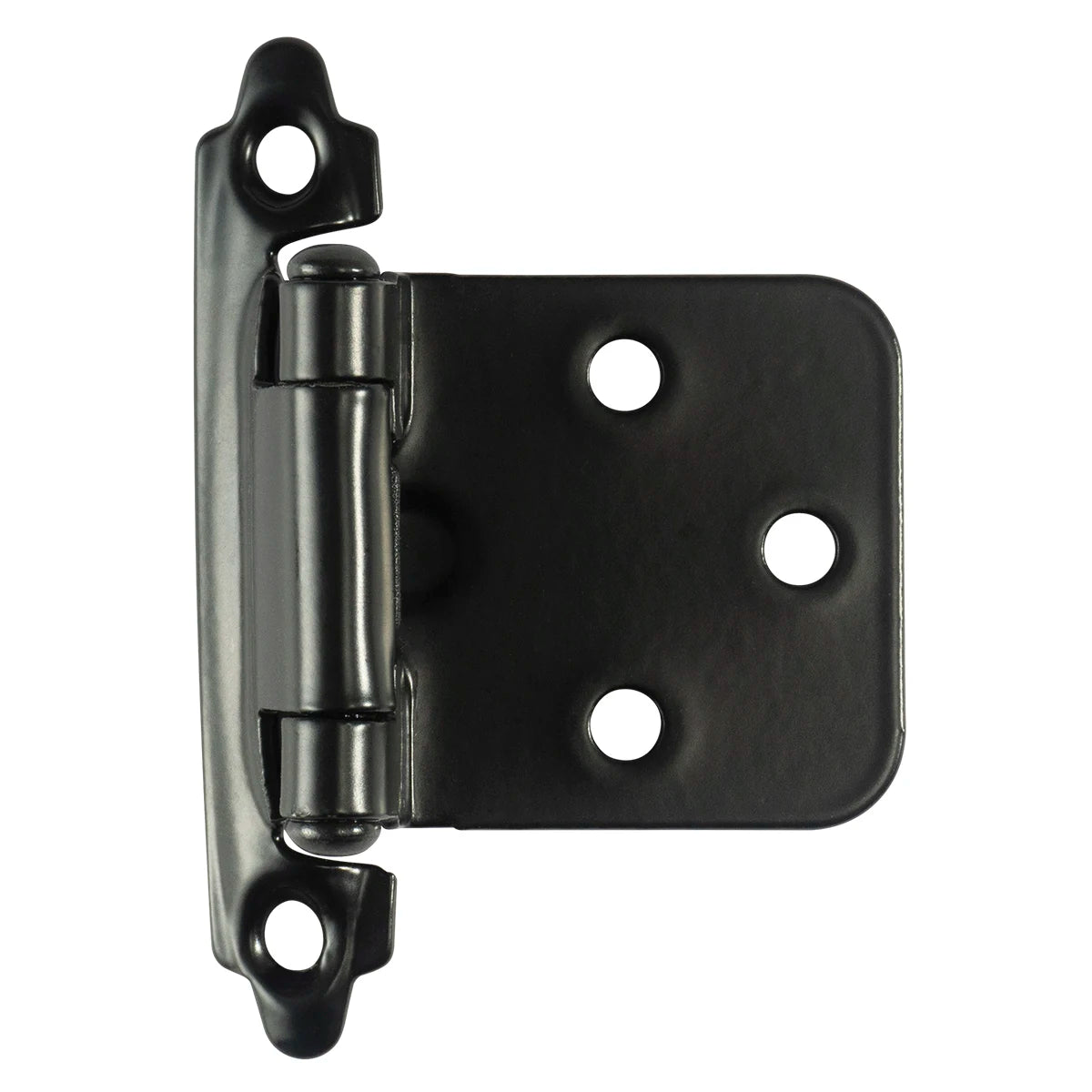 Decorative Metal Self Closing Cabinet Hinges for Wood Kitchen Furniture 1/2" Overlay Face Frame Cupboard Door Spring Hinge