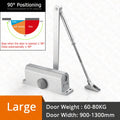 Buy Premium Hydraulic Door Closer for 25-80KG Doors | Save 20%