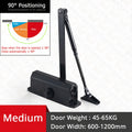 Buy Premium Hydraulic Door Closer for 25-80KG Doors | Save 20%