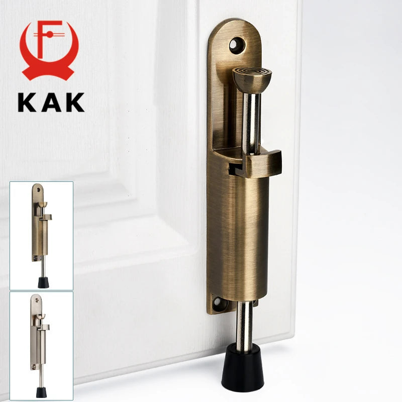 KAK 8pcs Hinge Repair Plate Brushed Stainless Steel Cabinet Hinge Fixing Plate Bracket Kit with Mounting Screws Door Hardware