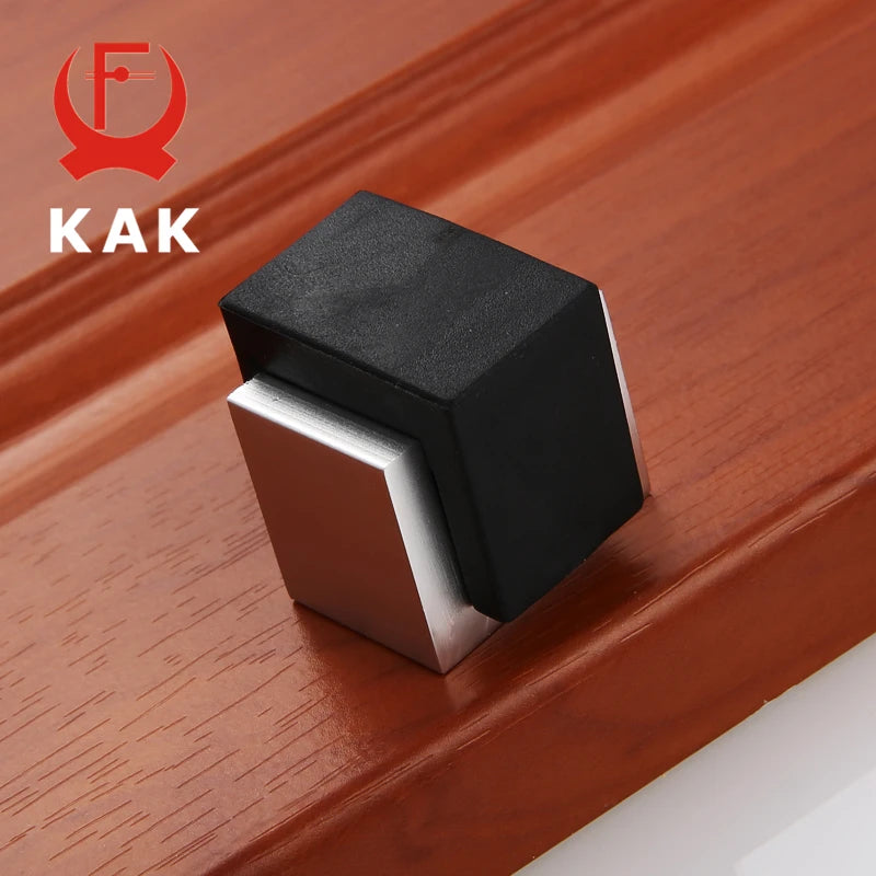 KAK 8pcs Hinge Repair Plate Brushed Stainless Steel Cabinet Hinge Fixing Plate Bracket Kit with Mounting Screws Door Hardware
