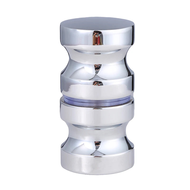 2024 Stainless Steel Back-to-Back Glass Door Knob Puller Push Bathroom Shower Handle 3 Types