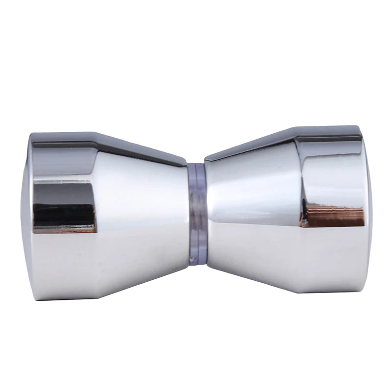 Durable stainless steel door handle for bathrooms